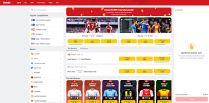 Betclic page d'accueil paris sportifs